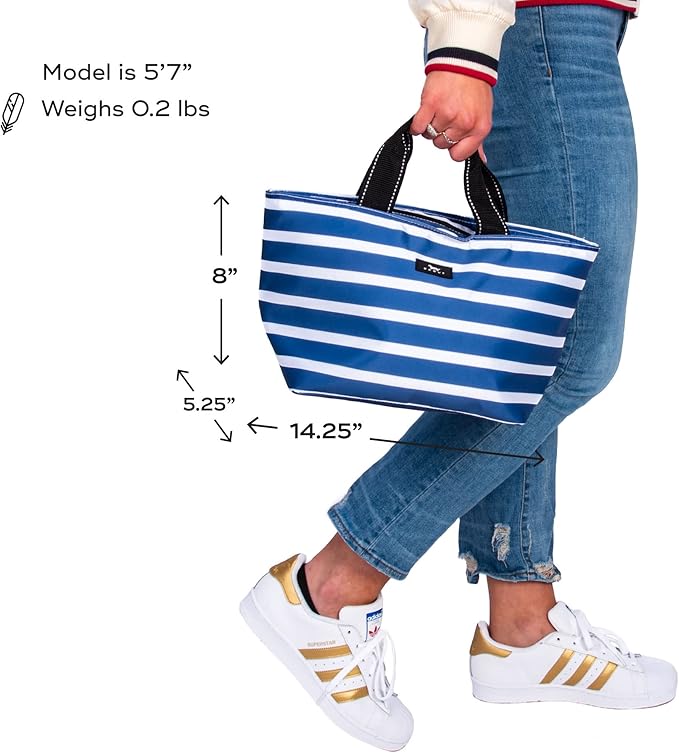 SCOUT Nooner Insulated Lunch Box for Women with 6 Can Capacity - Lightweight Work Lunch Bag for Teachers and Nurses - Soft Cooler for Beach Travel and Picnic