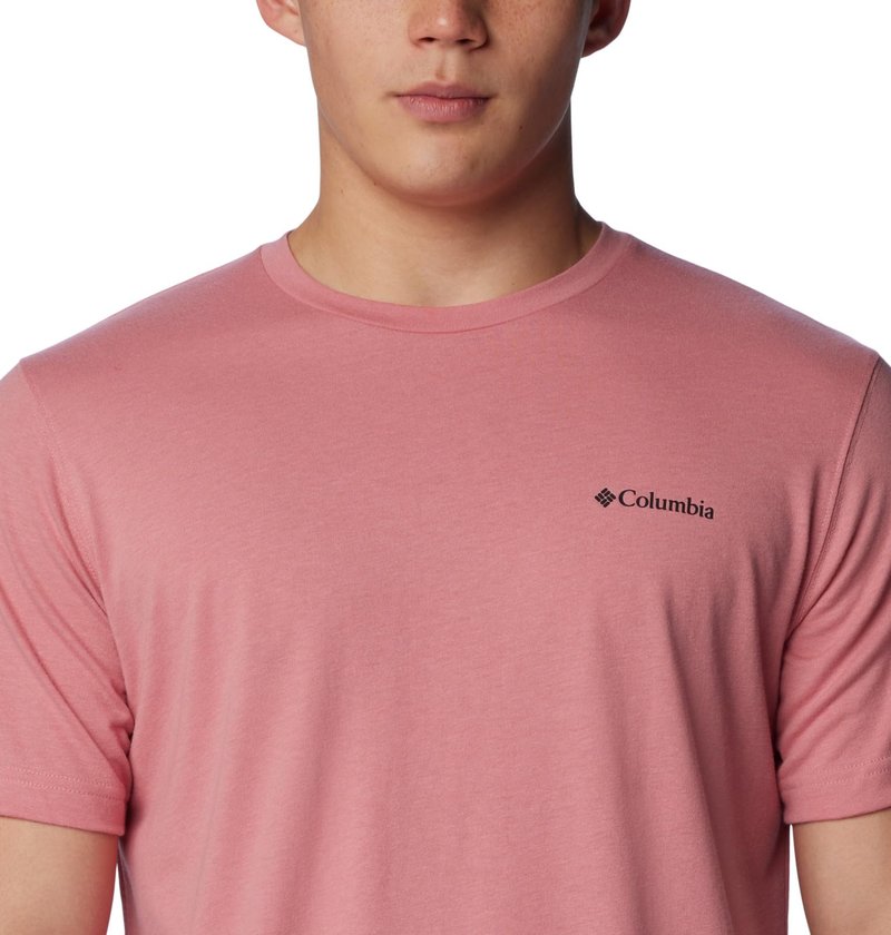 Columbia Men's Thistletown Hills Short Sleeve, Pink Agave, XX-Large