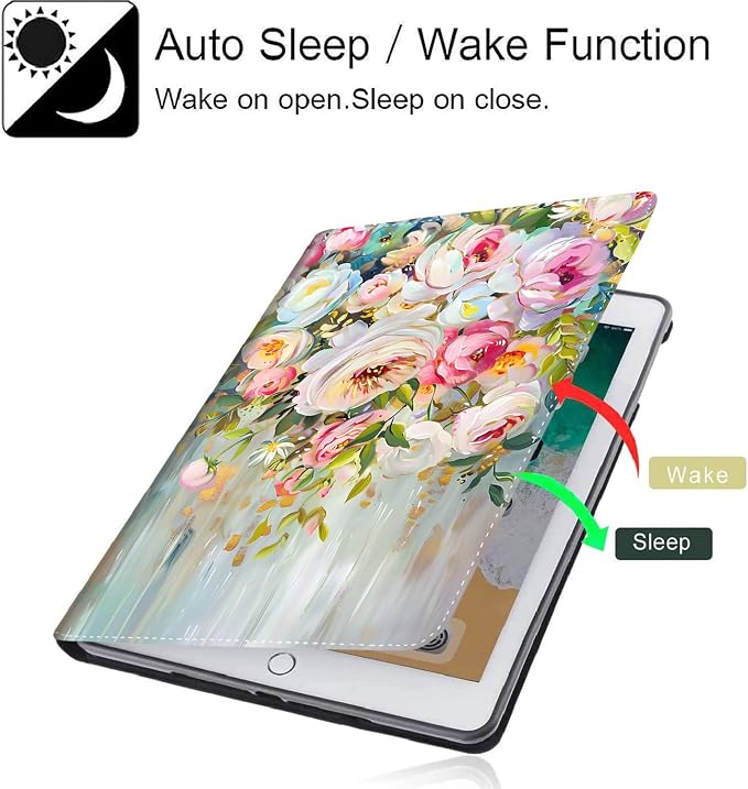 Case for New iPad (A16) 11th Generation 11 Inch 2025for iPad 10th Generation 2022 10.9 Inch Multi-Angle Stand Smart Cover Shockproof with Auto Wake/Sleep ，Starry Sky