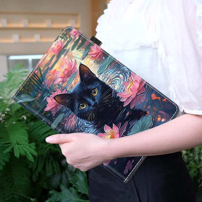 Case for Amazon Kindle Fire Max 11 Tablet (13th Generation 2023 Release) - Slim Fit Standing Cover with Auto Sleep/Wake for All-New Fire 11 Max Tablet Peach Blossom