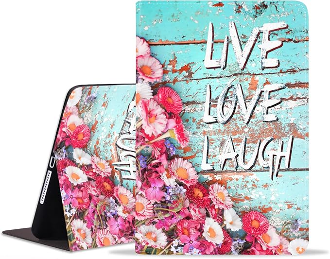 Case for Samsung Galaxy Tab S10 Lite/ S10 FE/ S9 FE 5G 10.9 Inch/ S9 11 Inch - Slim PU Leather Folding Stand Folio Cover with Auto Sleep/Wake American Flag &amp Bullets