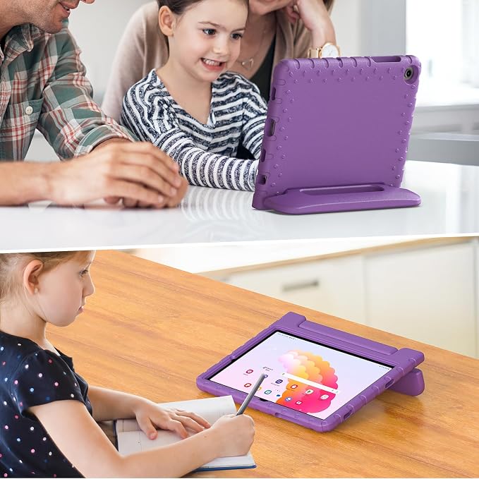 Kids Case for Samsung Galaxy Tab A11+A9+ Shockproof StandBlack | Shockproof EVA MaterialDesigned for Samsung Galaxy Tab A11 Plus 2025/A9 Plus 2023 11 TabletAdjustable handle stand
