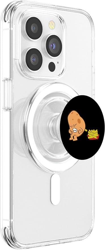 Funny Potato and French Fries PopSockets Adhesive PopGrip