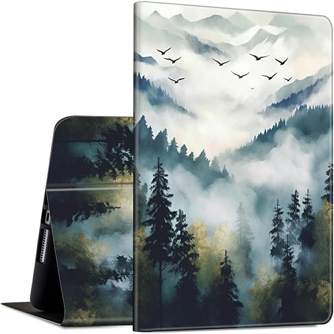 Slim Case for Amazon Kindle Fire Max 11 Case (13th Generation 2023 Release) 11 PU Leather Folio Stand Adjustable Smart Cover with Auto Wake/Sleep for Kindle Fire 11 TabletArt Black Cat Tree