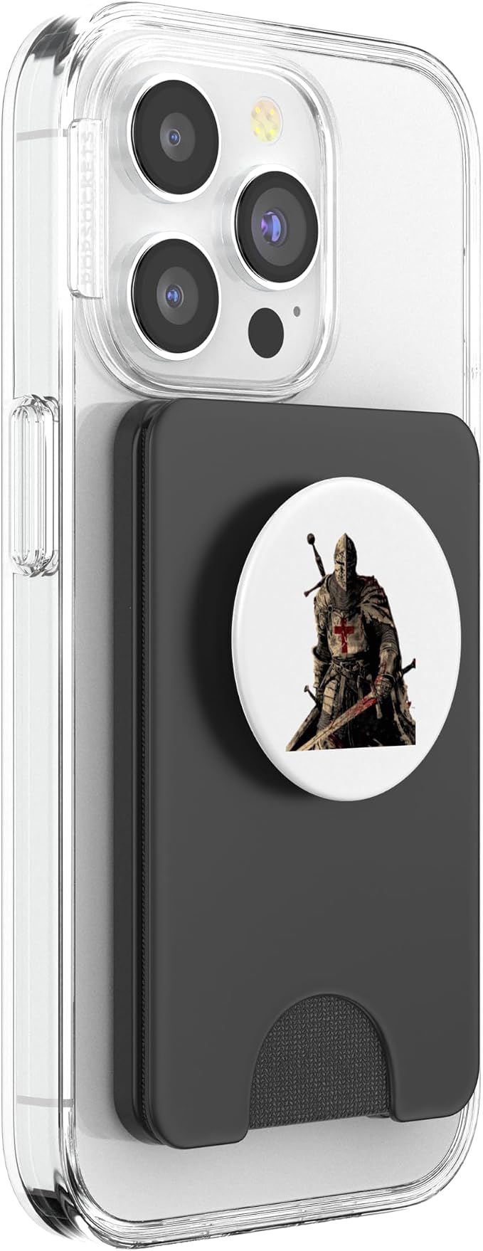 Knight Christian Templar Warrior Of God Crusader Gift PopSockets Adhesive PopGrip