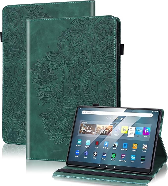 Case for Kindle Fire HD 10 &amp 10 Plus Tablet (13th/11th Generation 2023/2021 Release) - Blue