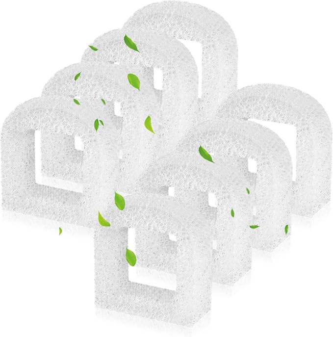 Cat Water Fountain Filters, 8 Pack Pet Fountain Replacement Foam Sponge