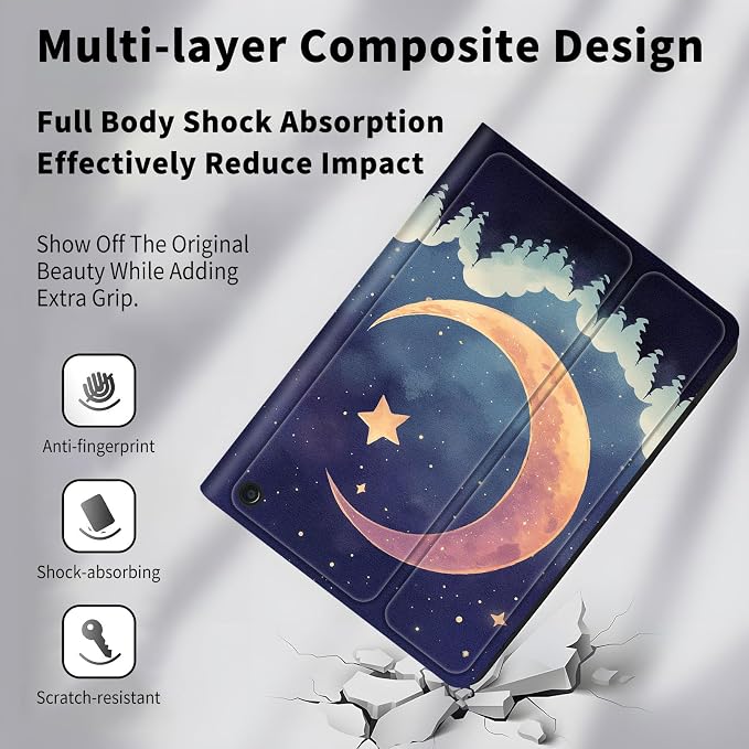 Case for All-New Amazon Kindle Fire HD 10 &amp 10 Plus 11th Generation 2021 Release 10.1 inchSlim Folding Stand Cover with Auto Wake/SleepAmerican Girls