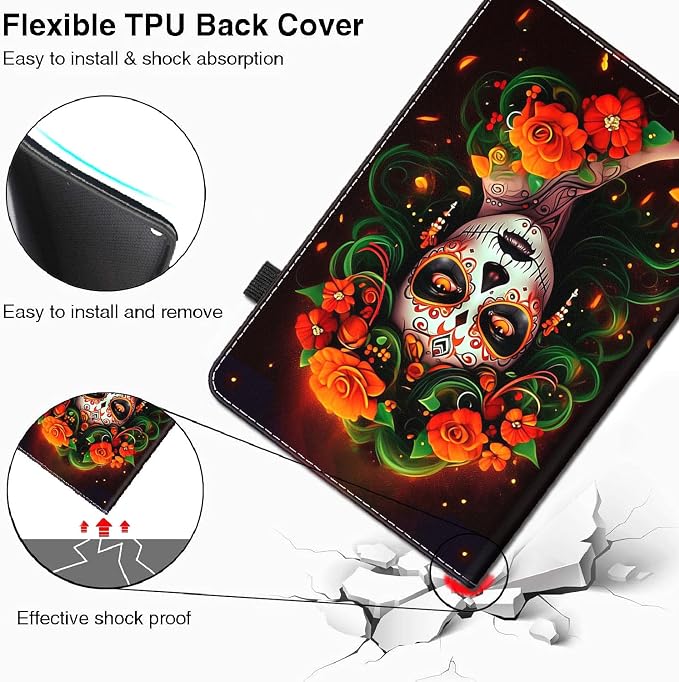 Case for Amazon Kindle Fire Max 11 Tablet (13th Generation 2023 Release) - Slim Fit Standing Cover with Auto Sleep/Wake for All-New Fire 11 Max Tablet，Enchanted Forest 2
