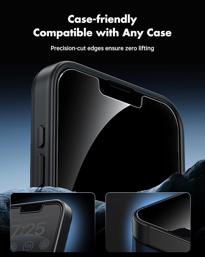 UNBREAKcable 2 Pack Privacy Screen Protector for iPhone 11 Pro Max/Xs Max Shatterproof Tempered Glass [True 28°Anti Spy] [9H Hardness] [Easy Installation] Protector for Apple 6.5