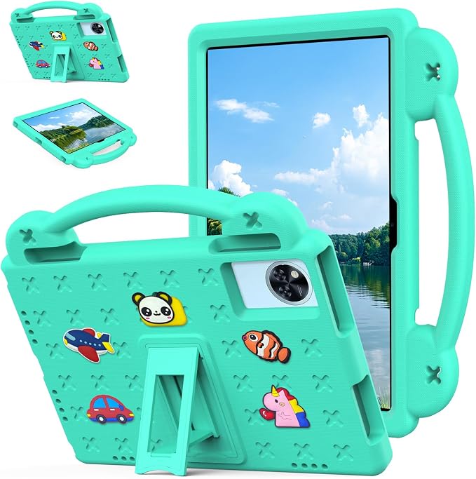 Case for Lenovo Idea Tab 11 inch 2025 (TB336) Kids EVA Shockproof Cover with Stand Handle for Lenovo Idea Tab 11''/ K11 Gen 2 Tablet Blue