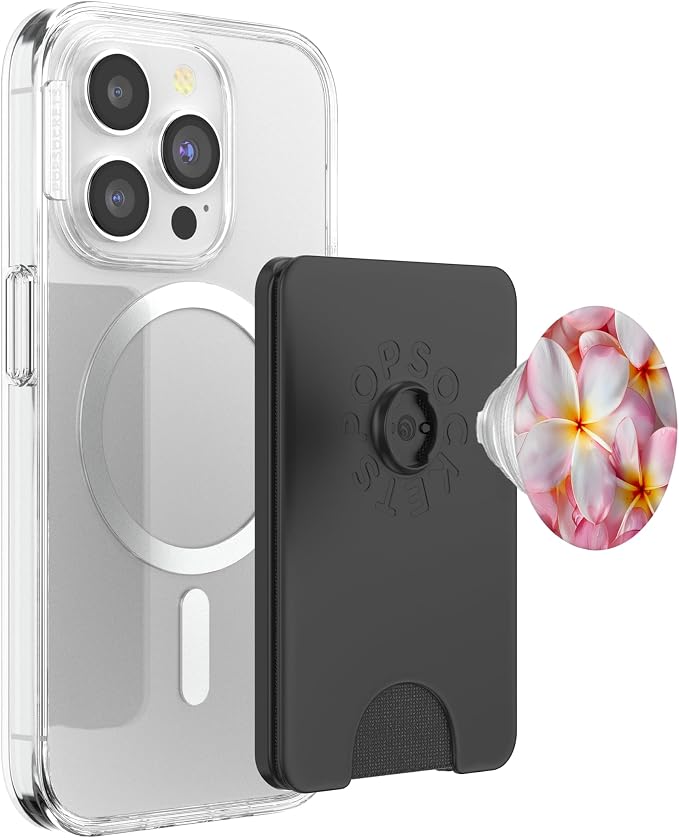 Plumeria Flowers Garden &amp Hawaii PopSockets Adhesive PopGrip