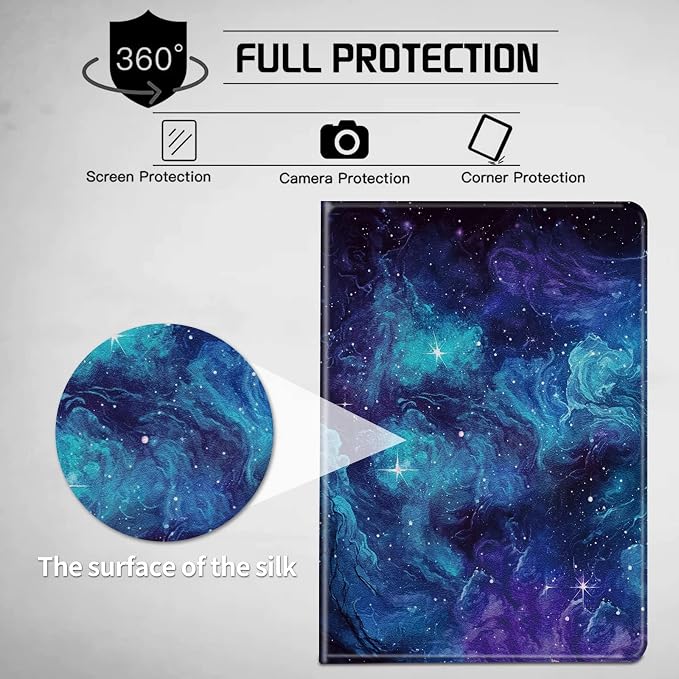 for Samsung Galaxy Tab S6 Lite Case 2022/2020 Release with Adjustable Stand &amp Auto Wake/Sleep Feature Smart Protect Cover Case for Samsung Tab S6 Lite 10.4 inch - American Flag