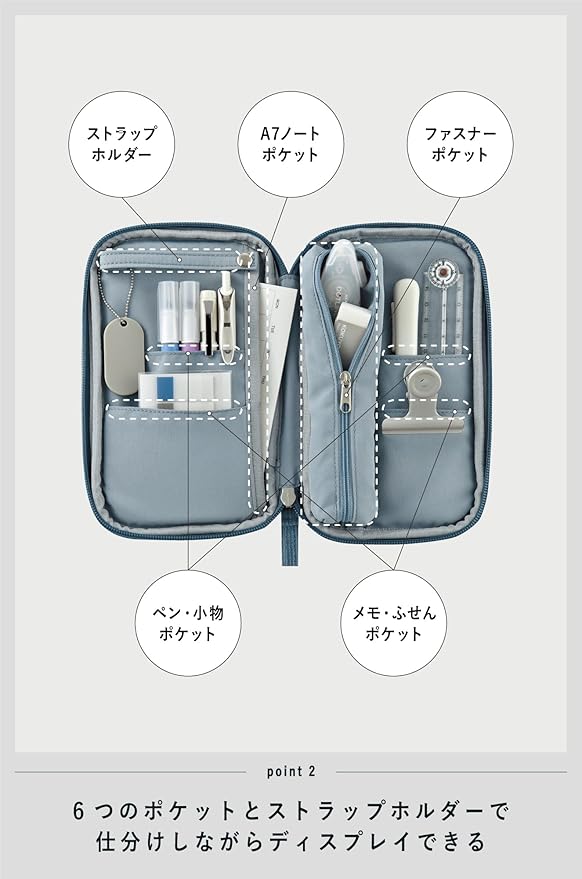 KOKUYO Slim Pencil holder Pouch (Yellow)