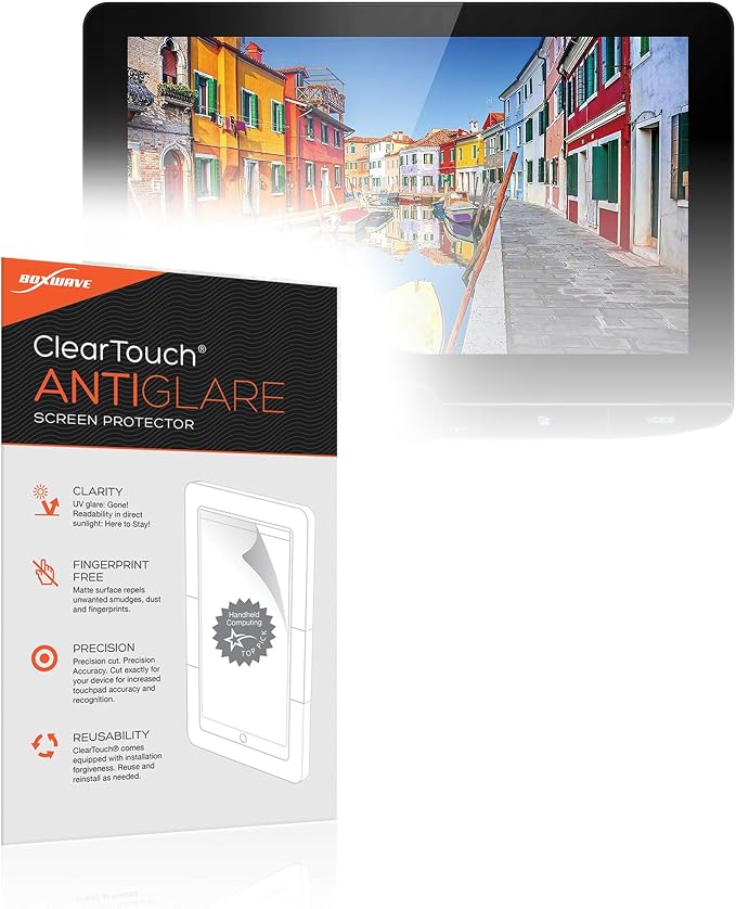 BoxWave Screen Protector Compatible with Kenwood DMX1057XR - ClearTouch Anti-Glare (2-Pack) Anti-Fingerprint Matte Film Skin
