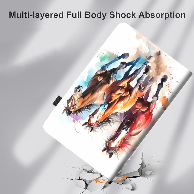 Case for Amazon Kindle Fire Max 11 Case (13th Gen 2023 Release) 11，Slim Fit Foldable Standing Cover Case with Auto Sleep/Wake for Fire 11 Max Tablet，Skull and Fire