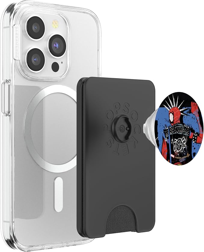Marvel Spider-Man: Across The Spider-Verse Spider-Punk Back PopSockets Adhesive PopGrip