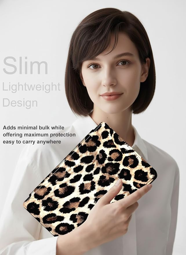 for iPad 11th Generation (A16 2025) 11 / iPad 10th Gen 10.9 2022 Case 360° Rotating PU Leather Stand Cover with Auto Sleep/Wake Shockproof TPU Backl Raccoon Perched