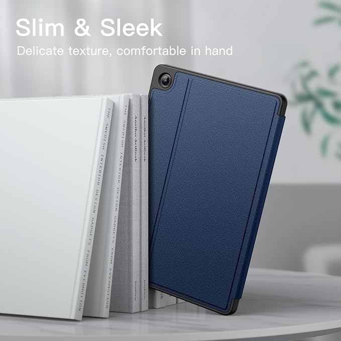 JETech Folio Case Cover for Samsung Galaxy Tab A9 Plus 11 Black | Multi-Angle Stand Cover Slim Protective Cover Auto Wake/Sleep