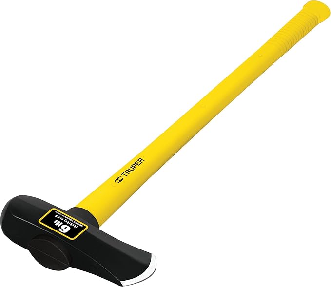 Truper 30957 6-Pound Splitting Maul, 36-Inch Fiberglass Handle