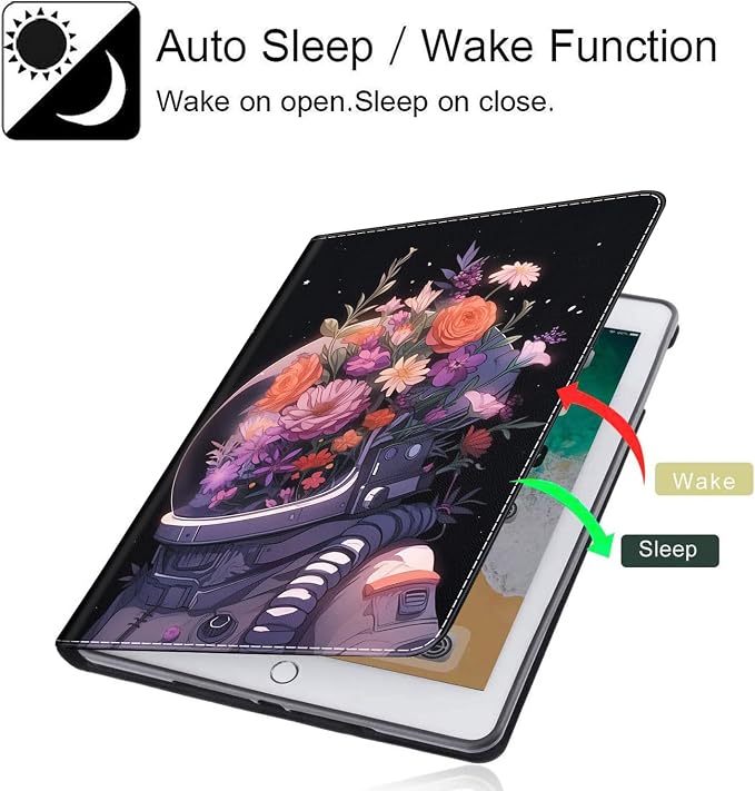 Case Fits All-New Amazon Kindle Fire HD 10 &amp 10 Plus Tablet (13th/11th Generation 2023/2021 Release) 10.1 Durable Shockproof Protective Cover with Auto Wake/Sleep，Black Woman Queen Afro Design
