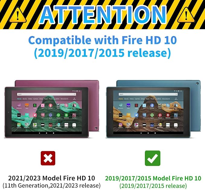 Case for Kindle Fire HD 10 &amp 10 Plus Tablet 10.1 (13th/11th Generation 2023/2021 Release) Lightweight Slim PU Leather Adjustable Multi-Angle Smart Shell Cover with Auto Wake/SleepA Flowers Art