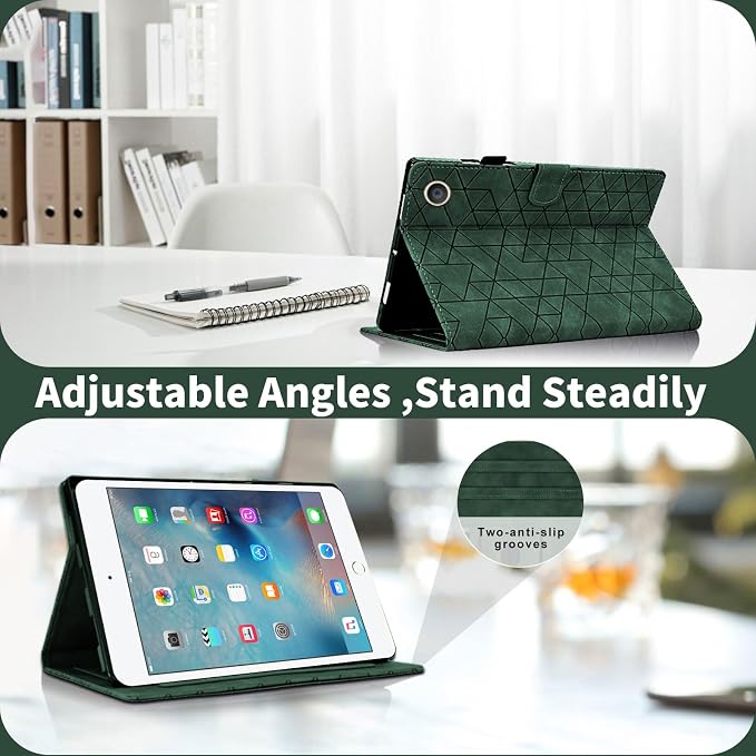 Case for iPad mini 5 2019/Mini 4 2015 (5th/4th Generation 7.9 inch) Multi-Angle Viewing PU Leather Folio Case with Magnetic Clasp for iPad mini 3/2/1 Auto Wake/Sleep Smart Tablet Cover Black