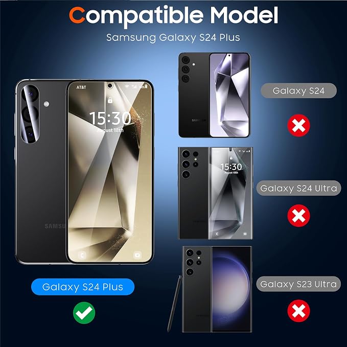 UniqueMe [2+2 Pack Compatible with Samsung Galaxy Note 20 Ultra 6.9 inch Soft TPU Screen Protector 【Not Glass】 and Camera Lens ProtectorHD Clarity [Case Friendly][Bubble Free] [Anti-slip tool]