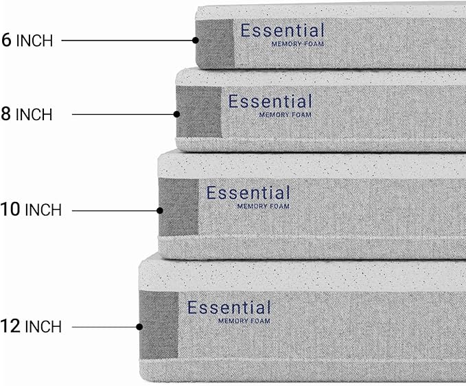 LIFEMENT Twin Mattress 12 Inch for Kids, Essential Graphite Infused | Medium Firm, Fiberglass Free, Cooling Pressure Relief | CertiPUR-US & Oeko-TEX Certified, Mattress in a Box