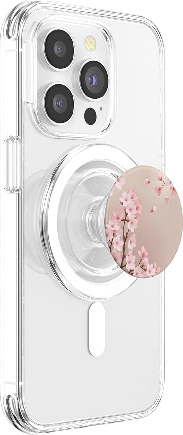 Sakura Pink Cherry Blossom Flowers PopSockets Adhesive PopGrip