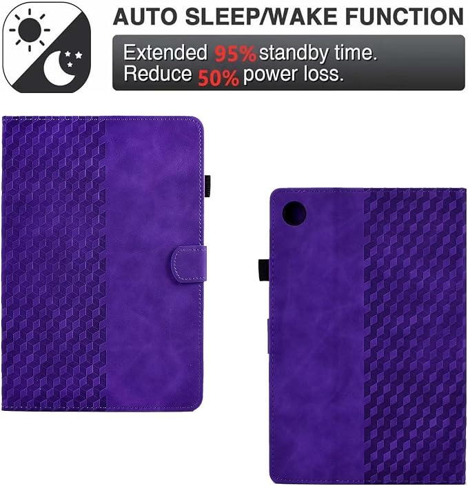 Fancity Case Fits Samsung Galaxy Tab A9/A11 Plus 11” 2025/2023 X210/X216 | Premium PU Leather Cover with Multi-Angles Pencil Holder Smart Wake Sleep for Galaxy Tab A9 A11 Plus X218 Beach