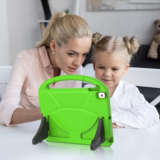 Kids Case for iPad 10.2 &amp 10.5 iPad 9th/8th/7th Generation 10.2 2021 2020 2019 Case with Screen Protector iPad Air 3rd Gen/Pro 10.5 inch Protective Cover with Handle Stand Black