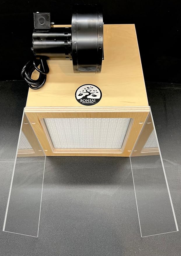 Bonsai 12"x12" 99.99% HEPA Horizontal Laminar Flow Hood