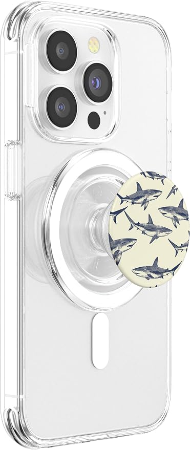 shark pattern PopSockets Standard PopGrip