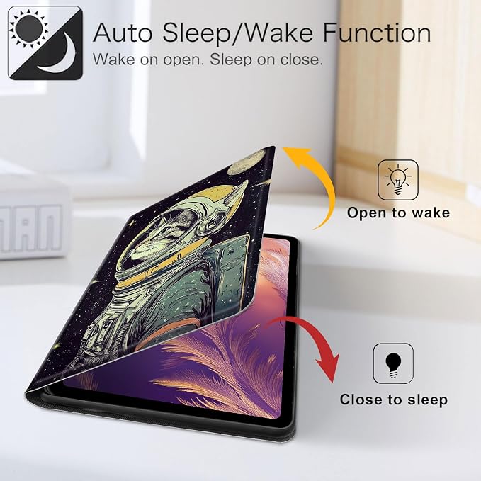 for iPad 11th Generation (A16 2025) 11 / iPad 10th Gen 10.9 2022 Case 360° Rotating PU Leather Stand Cover with Auto Sleep/Wake Shockproof TPU Backl Two Dragons Fighting