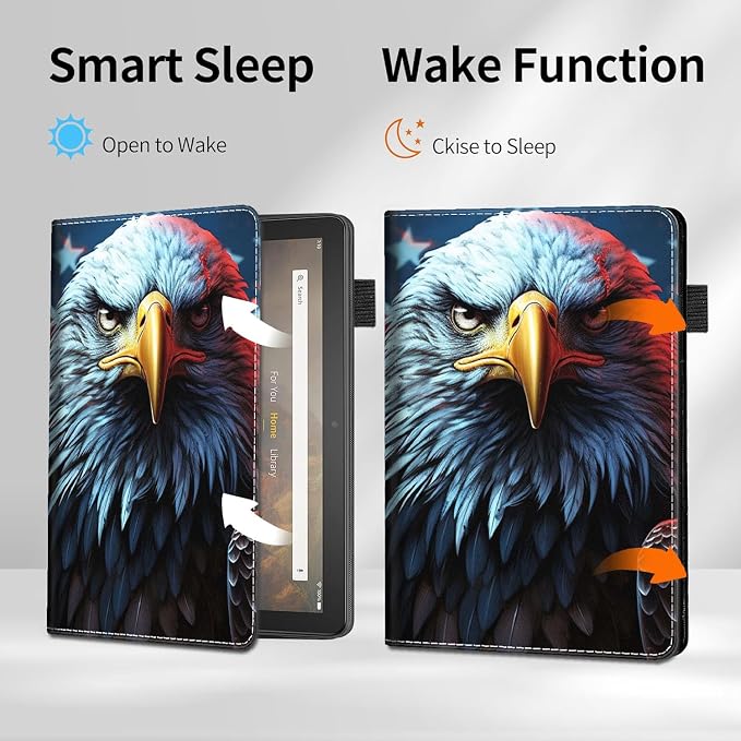 Case for Amazon Kindle Fire Max 11 Tablet (13th Generation 2023 Release) - Slim Fit Standing Cover with Auto Sleep/Wake for All-New Fire 11 Max Tablet，Enchanted Forest 2