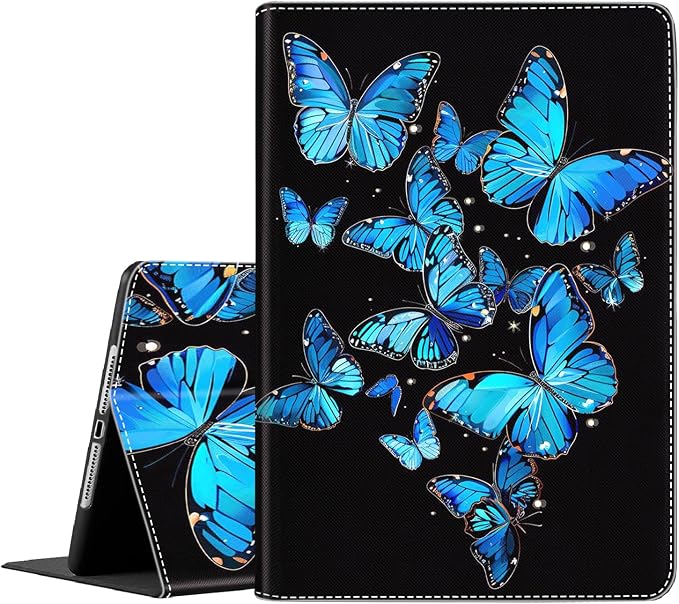 Case for iPad 9th/8th/7th Generation 2021/2020/2019 iPad 10.2 Inch Also Fit iPad Air 3th Gen 2019/iPad Pro 10.5 inch，Standing Cover with Auto Sleep/WakeCute Black Cat