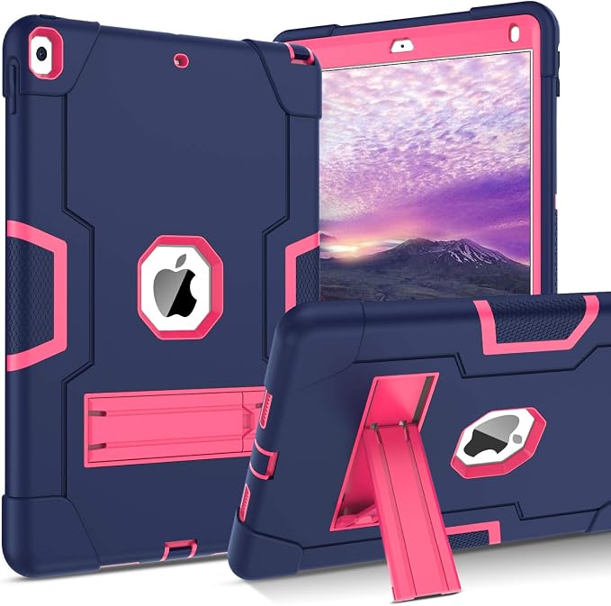 BENTOBEN for iPad Air 3 2019 Case iPad Pro 10.5 2017 Case 3 Layers Heavy Duty Rugged Shockproof Kickstand Sturdy Protective Tablet Cover for iPad Air 3rd Generation/iPad Pro 10.5 2017 Black