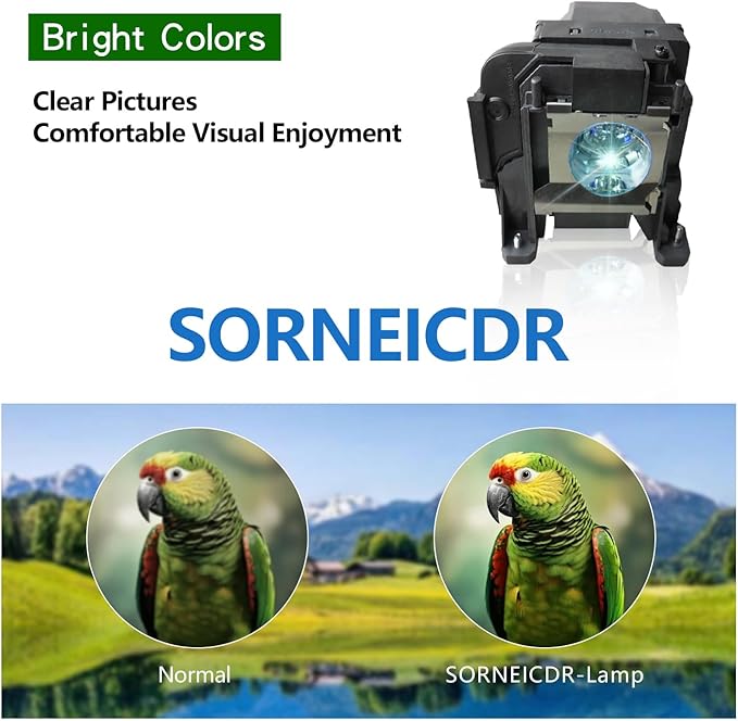 SORNEICDR ELP LP89 Replacement Projector Lamp Bulb Compatible with Epson PowerLite Home Cinema 5040UB 5040UBe 5050UB 5050UBe 4000 4100 EH-TW7300 EH-TW8300 EH-TW9300 Pro Cinema 4050 4040, with Housing
