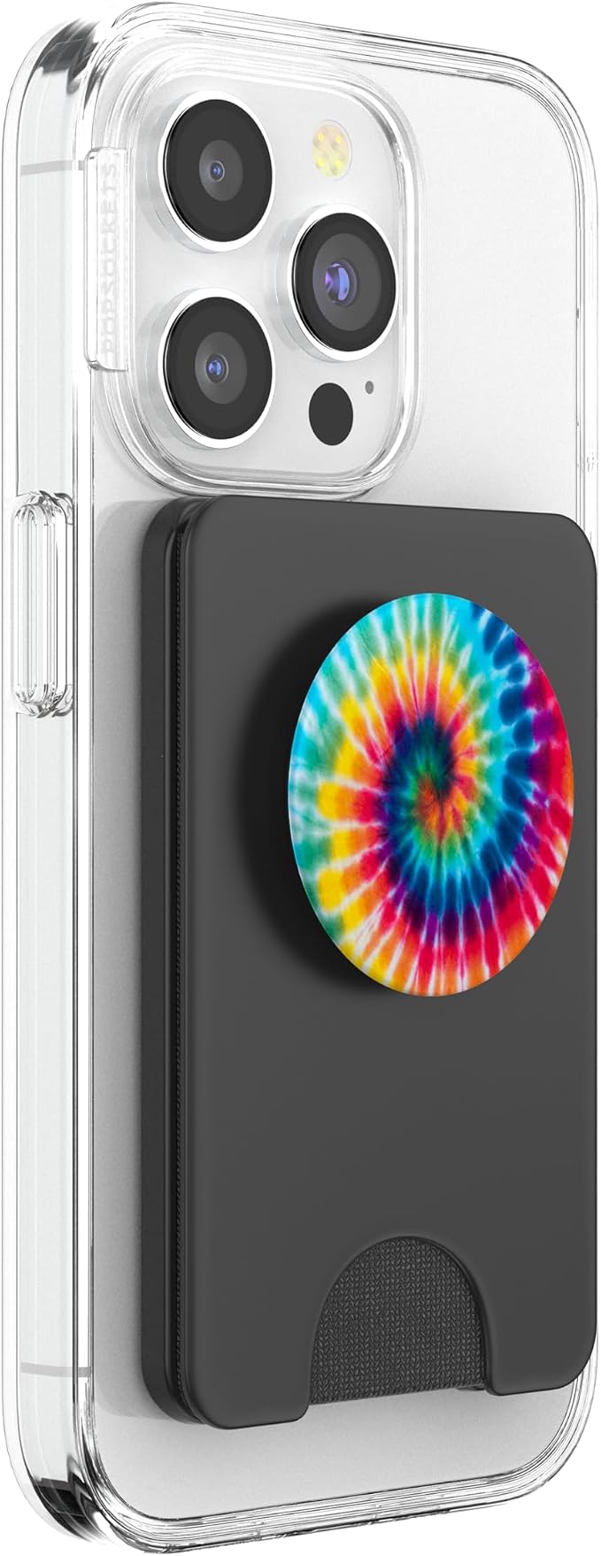 Tie Dye Rainbow Cute Rainbow Tie Dye Swirl Design Colorful PopSockets Adhesive PopGrip