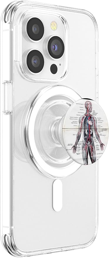 Medical Nursing Student Anatomy Chart PopSockets PopGrip: Swappable Grip for Phones &amp Tablets PopSockets Adhesive PopGrip