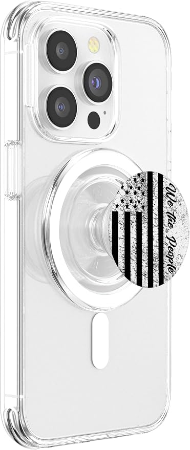 American Flag We The People Vintage US Constitution Patriot PopSockets Adhesive PopGrip