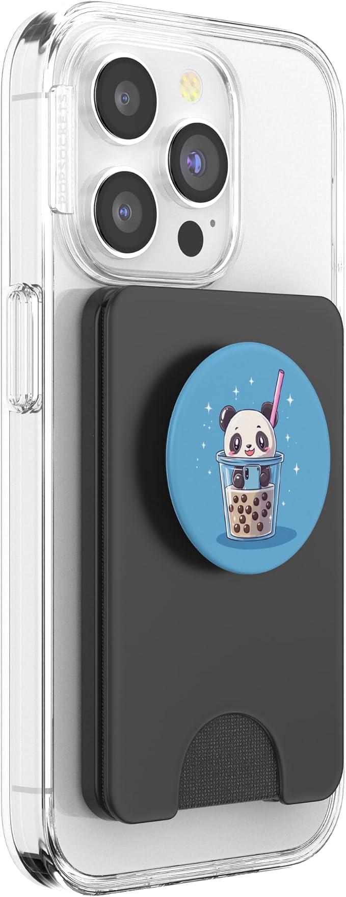 Panda Bear Wildlife Animal Zoo Zookeeper Boba Tea PopSockets PopGrip for MagSafe