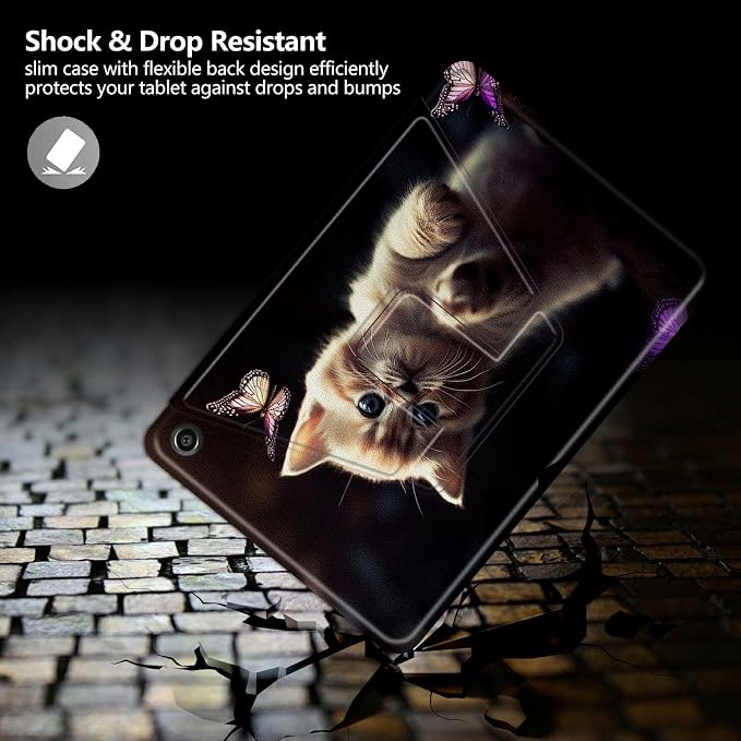 iPad 10.2 Case 2021-2019Atercolor Koala | 360° rotating stand case with auto sleep/wake slim protective cover for iPad 10.2 9th/8th/7th Gen
