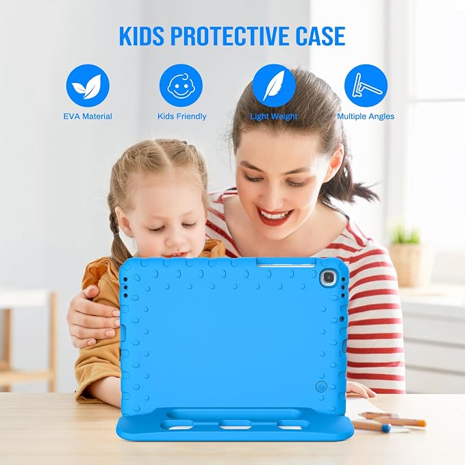 Kids Case for Samsung Galaxy Tab A11+/A9+ Plus 11 Inch 2025/2023 Tablet | Foldable handle highly durable odorless and easy to install suitable for children's learning and play.