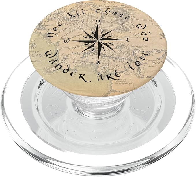 Not All Those who Wander are Lost PopSockets Adhesive PopGrip
