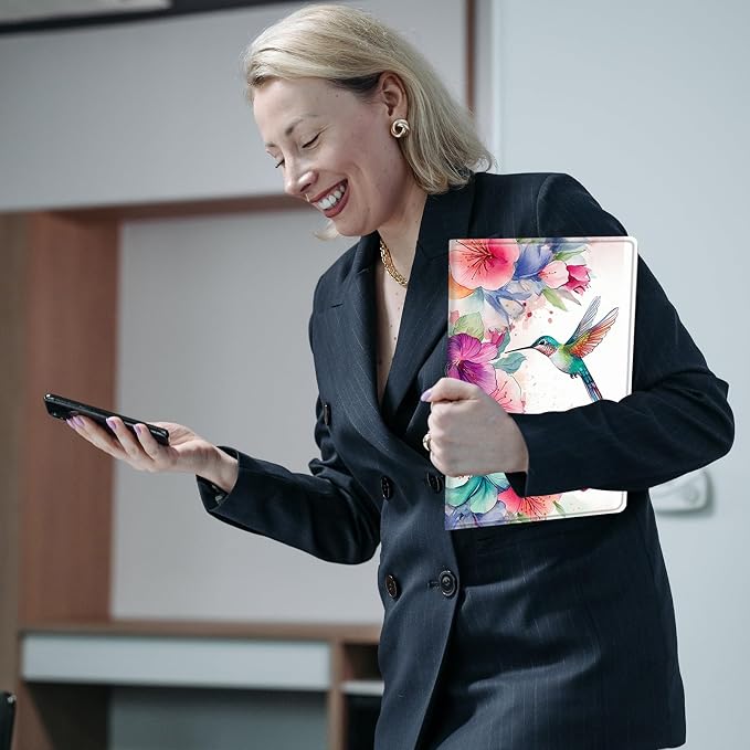 Slim Case for Amazon Kindle Fire Max 11 Case (13th Generation 2023 Release) 11 PU Leather Folio Stand Adjustable Smart Cover with Auto Wake/Sleep for Kindle Fire 11 TabletArt Black Cat Tree
