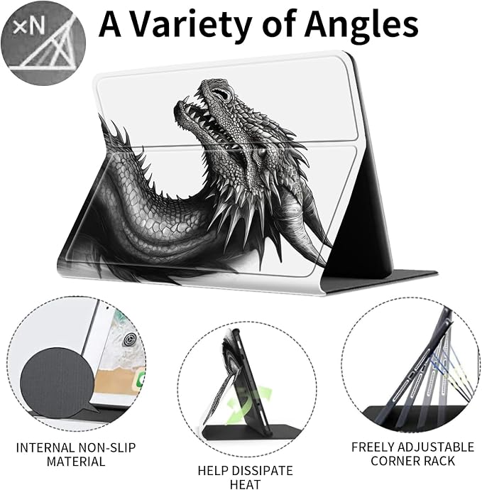 Case for 7 All-New Kindle Paperwhite (12th Generation 2024) and Kindle Colorsoft Signature Edition CoverSlim PU Leather Smart Cases with Auto Wake/Sleep-Black Cat Night Sky
