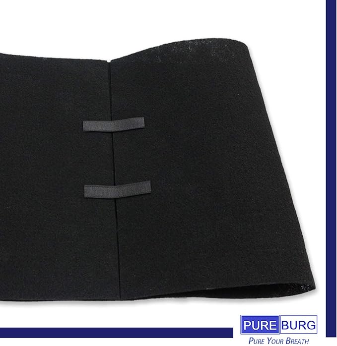 PUREBURG Carbon Filter, Cut-to-Fit Carbon Pad 16 x 48 inches