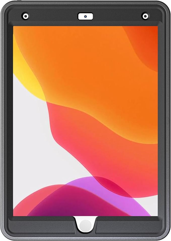 New Trent iPad 9th Generation 8th Generation 7th Generation Stronger Kickstand Full Body case with Rotational Hand Strap &amp Screen Protector 2021 2020 2019 (with Pencil Holder)